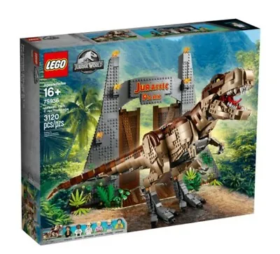 Buy LEGO 75936 Jurassic Park: T. Rex Rampage Play Set • 334.81£