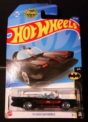 Buy Hot Wheels DC Comics TV Series Batmobile 4/5 Long Card 131/250 Mint • 7.69£