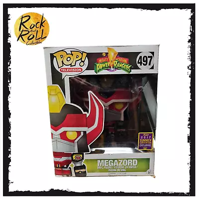 Buy Mighty Morphin Power Rangers - Megazord 6  Funko Pop! #497 2017 Summer Conventio • 21.46£