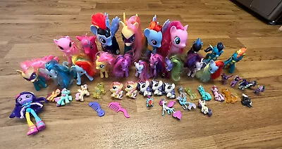 Buy My Little Pony Large Bundle X45 Power Rainbow Fluttershy Set Rare Vtg Pinkie Pie • 29.99£