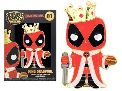 Buy Funko Pop! Enamel Pin ~ Marvel King Deadpool #01 ~ Brand New! • 14.85£