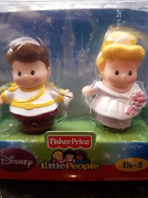 Buy Fisher Price Little People Cinderella And Prince Charming Brand New • 10£