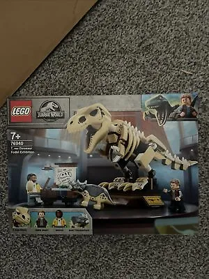 Buy LEGO Jurassic World: T. Rex Dinosaur Fossil Exhibition (76940) New Sealed • 35£