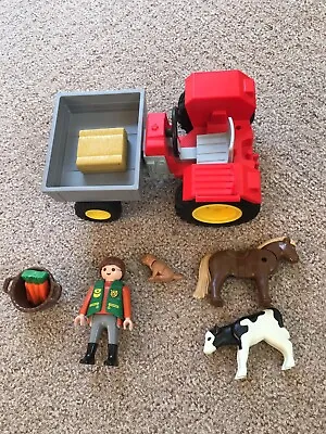 Buy Playmobil Harvesting Tractor Set 6131 • 5£