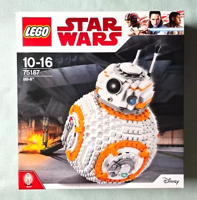 Buy LEGO Star Wars 75187 BB-8 SEALED RETIRED SET NEW • 160£