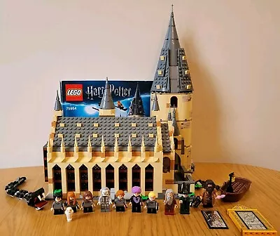 Buy LEGO Harry Potter Hogwarts Great Hall 75954 Complete Organised Into Bags  • 54.95£