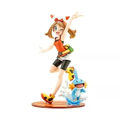 Buy Pokemon ARTFX J May With Mudkip 1/8scale PVC Figure PV097 Kotobukiya Japan FS • 140.50£