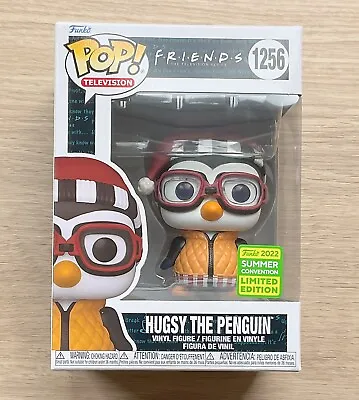 Buy Funko Pop Friends Hugsy The Penguin SDCC #1256 + Free Protector • 49.99£