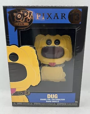 Buy Funko Pop Pin Disney Pixar Dug 13 UP Collectable With Stand NEW UK • 9.99£