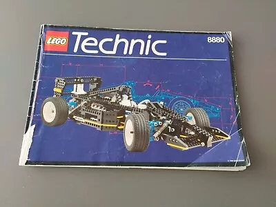 Buy LEGO Building Instructions Teknic 8880 Super Car Front Missing  • 11.98£