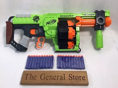 Buy NERF Zombie Strike Doominator Blaster- Includes Darts- Tested And Working- VGC • 24.99£
