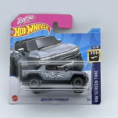 Buy Hot Wheels Barbie 2024 GMC Hummer EV 2023 Short Card 1:64 Diecast Car • 4.50£