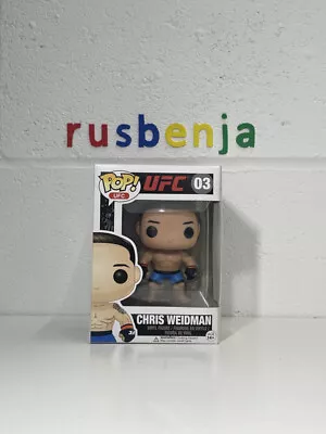 Buy Funko Pop! UFC Chris Weidman FADED SIDE #03 • 16.99£