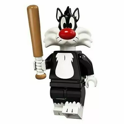 Buy LEGO SYLVESTER THE CAT Figure LOONEY TUNES MINIFIGURE SERIES Opened Pack 71030 • 6.49£