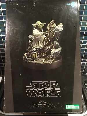 Buy Star Wars Yoda Artfx. Kotobukiya 1/7 Scale.Slight Damage On Box. • 250£