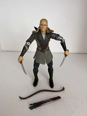 Buy Lord Of The Rings Legolas Action Figure Toy Biz Fellowship Series • 6.99£