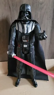 Buy Star Wars 11.5 Nearly 12  Darth Vader Figure Hasbro With Lightsaber & Cape 2013 • 9.99£