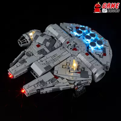 Buy LED Light Kit For Millennium Falcon - Compatible With LEGO® 75375 • 25.57£