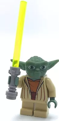 Buy Lego Yoda Minifigure With Lightsaber Accessory Star Wars Fig • 16.96£
