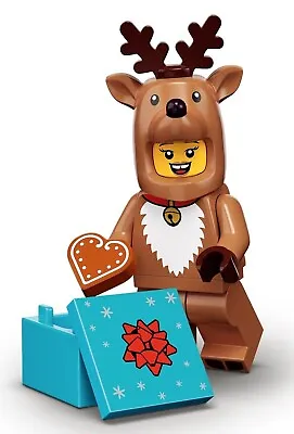 Buy LEGO Series 23 Minifigure - CHRISTMAS REINDEER COSTUME - 71034 - New & Unopened • 0.99£