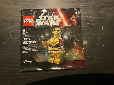 Buy LEGO STAR WARS C-3PO DARK RED ARM POLYBAG MINIFIGURE. Unopened • 8.99£