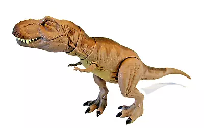 Buy Jurassic World Camp Cretaceous T-Rex Dinosaur Rumble & Attack Sounds 21 Inches • 15£