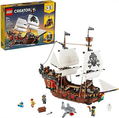 Buy Lego Creator Pirate Ship Set 31109 3 Models In 1 Brand New In Factory Sealed Box • 104.99£