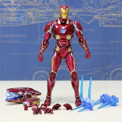 Buy S.H. Figuarts SHF Avengers 3 Infinity War Iron Man Mk50 Action Figure In Box • 50.09£