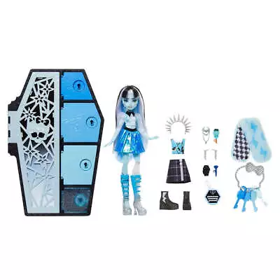 Buy Monster High Skulltimate Secrets Fearidescent Frankie Stein Doll - Mattel • 29.95£