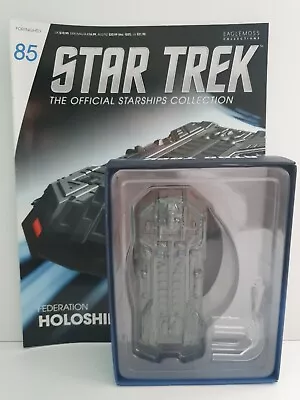 Buy Star Trek Starships Figurine Magazine #85  Federation Holo Ship  (eaglemoss 2016 • 14.99£