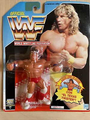 Buy WWF Hasbro El Texas Tornado MOC Wrestling Figure 1991 • 99£