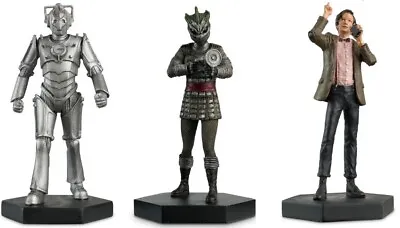 Buy Doctor Who EagleMoss Collection 4  Figurines Doctor Who Cybermen Silurian • 9.99£