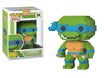 Buy Funko Pop 8-Bit 04 Turtles TMNT 22981 Leonardo • 23.22£