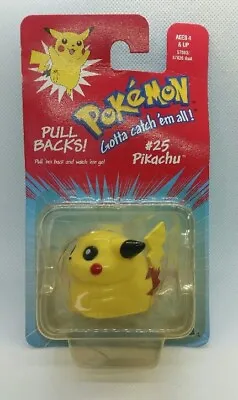 Buy Pokémon 1999 Hasbro Pikachu No 25 Pull Back 1999 Official Licensed Hasbro Retro  • 12.99£