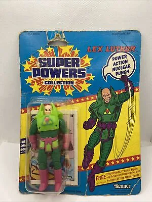 Buy Super Powers Kenner Lex Luther Carded See Description • 120£