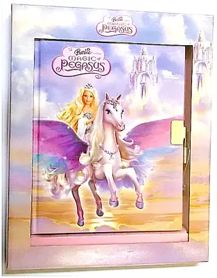 Buy Mattel 2005 Mattel Barbie And The Magic Pegasus Secret Diary With Pink Striped Pages • 15.31£