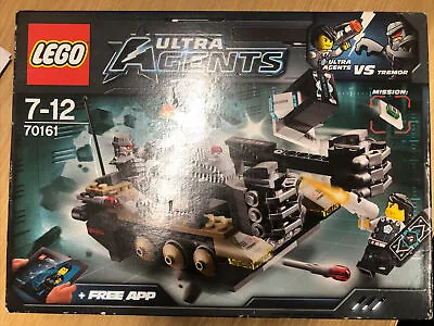 Buy Lego Ultra Agents Tremor Track Infiltration 70161 NEW Like 8631 8634 70166 70165 • 29.99£
