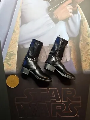 Buy Hot Toys Star Wars ESB Lando Calrissian MMS588 Black Boots Loose 1/6th Scale • 34.99£