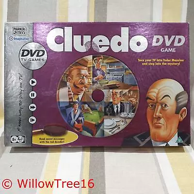 Buy Cluedo DVD Detective Board Game D139 • 15.94£