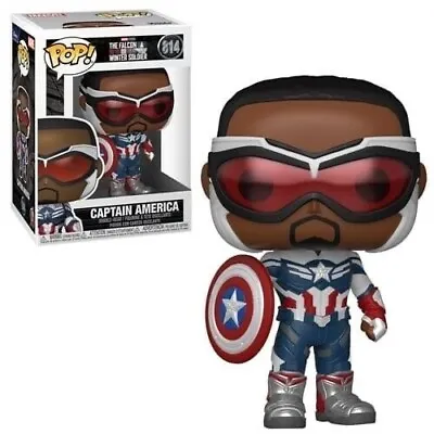 Buy Funko Pop Marvel The Falcon Winter Soldier - Captain America #814 • 11.99£