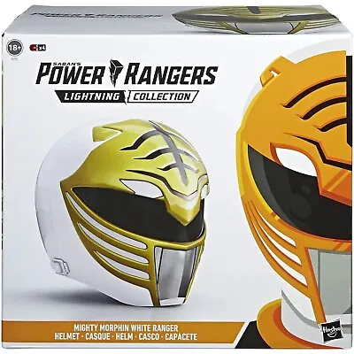 Buy Power Rangers White Ranger Helmet: Hasbro Lightning Collection, *Pre-Order* • 144.99£