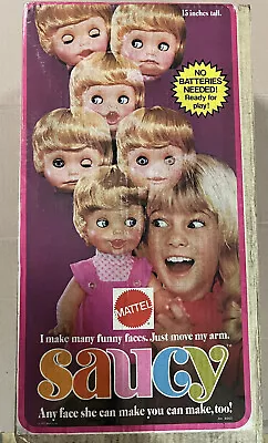 Buy RARE VINTAGE 1973 ART8660 Doll Mattel Saucy Expressions Doll Face Changes • 214.11£