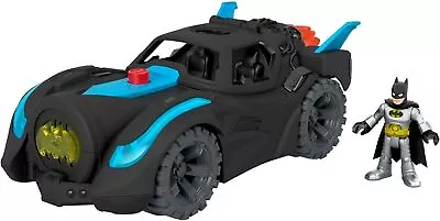 Buy Imaginext DC Super Friends Batman Toys Lights & Sounds Batmobile With Batman Fi • 35.10£