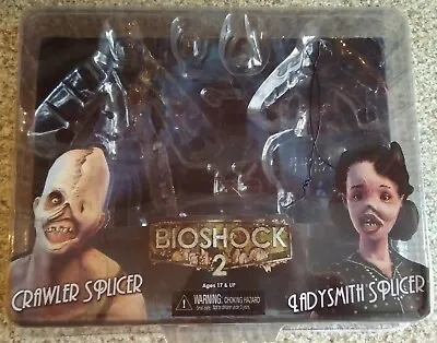 Buy Bioshock 2 CRAWLER SPLICER & LADYSMITH SPLICER Neca Action Figure (BOX ONLY) • 15£