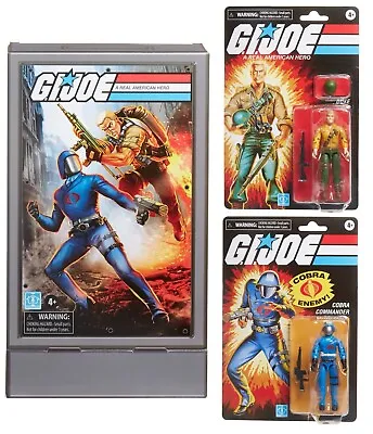 Buy Hasbro Pulse G.i. Joe Retro Collection 3.75  Duke & Cobra Commander 2-pack • 68.34£