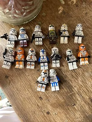 Buy Lego Star Wars Clone Troopers Minifigures Bundle • 75£