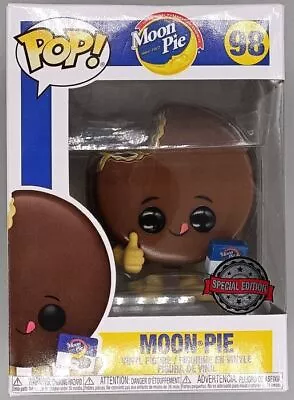 Buy #98 Moon Pie - Ad Icon Damaged Box Funko POP With Protector • 13.49£