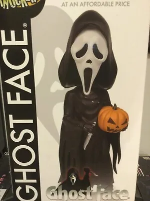 Buy Neca Head Knocker Scream Ghost Face W/Pumpkin 8  Head Knocker - IN STOCK • 42£