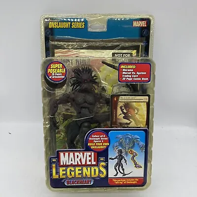 Buy Marvel Legends 6  Blackheart Action Figure Toy BAF Onslaught Series Toybiz 2006 • 59.99£