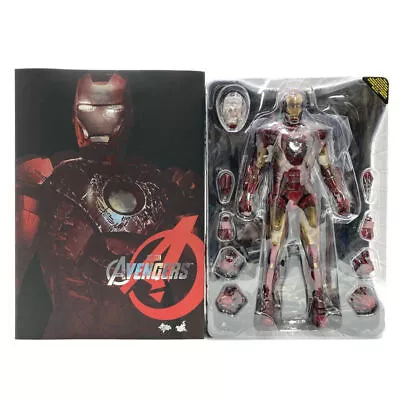 Buy Used Opened Hot Toys Iron Man Mark 7 Battle Damaged Version Movie Masterpiece 1/ • 308£